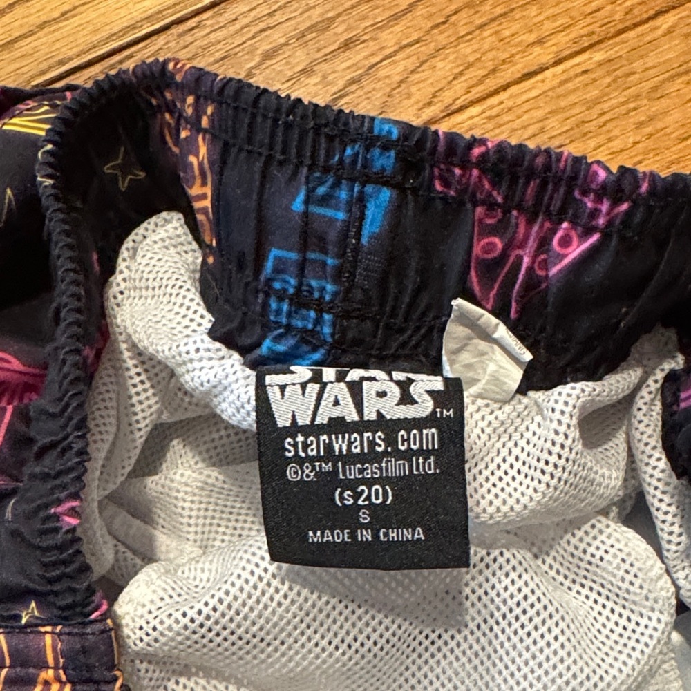 Star Wars Black Shorts with Neon Designs - Picture 2 of 2